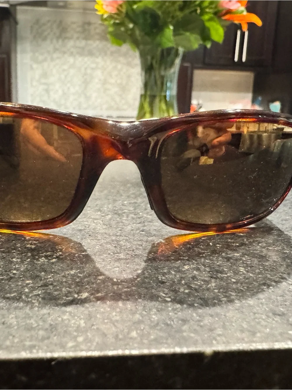 Maui Jim Tortoiseshell StingRay Brown Lens Sunglasses EUC